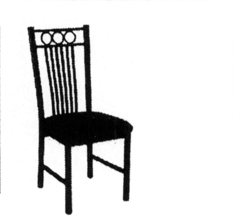 #603 Bubble Trio Chair